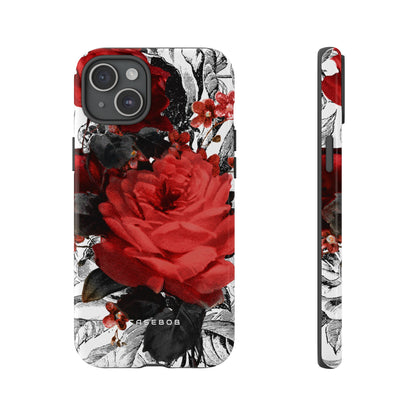 Cheruse Gothic Flower - Protective Phone Case