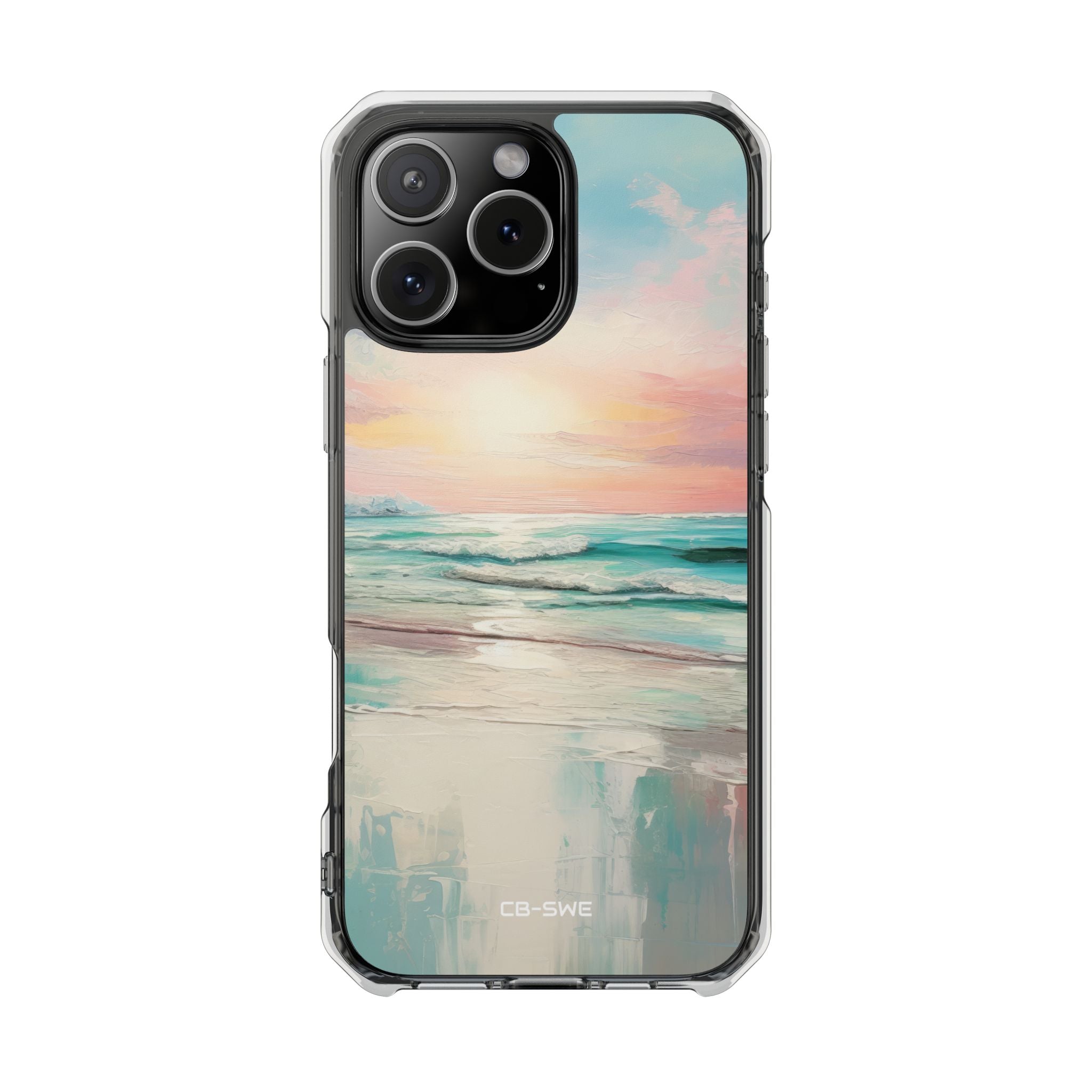 Waves Glistening Softly iPhone Case - Impact