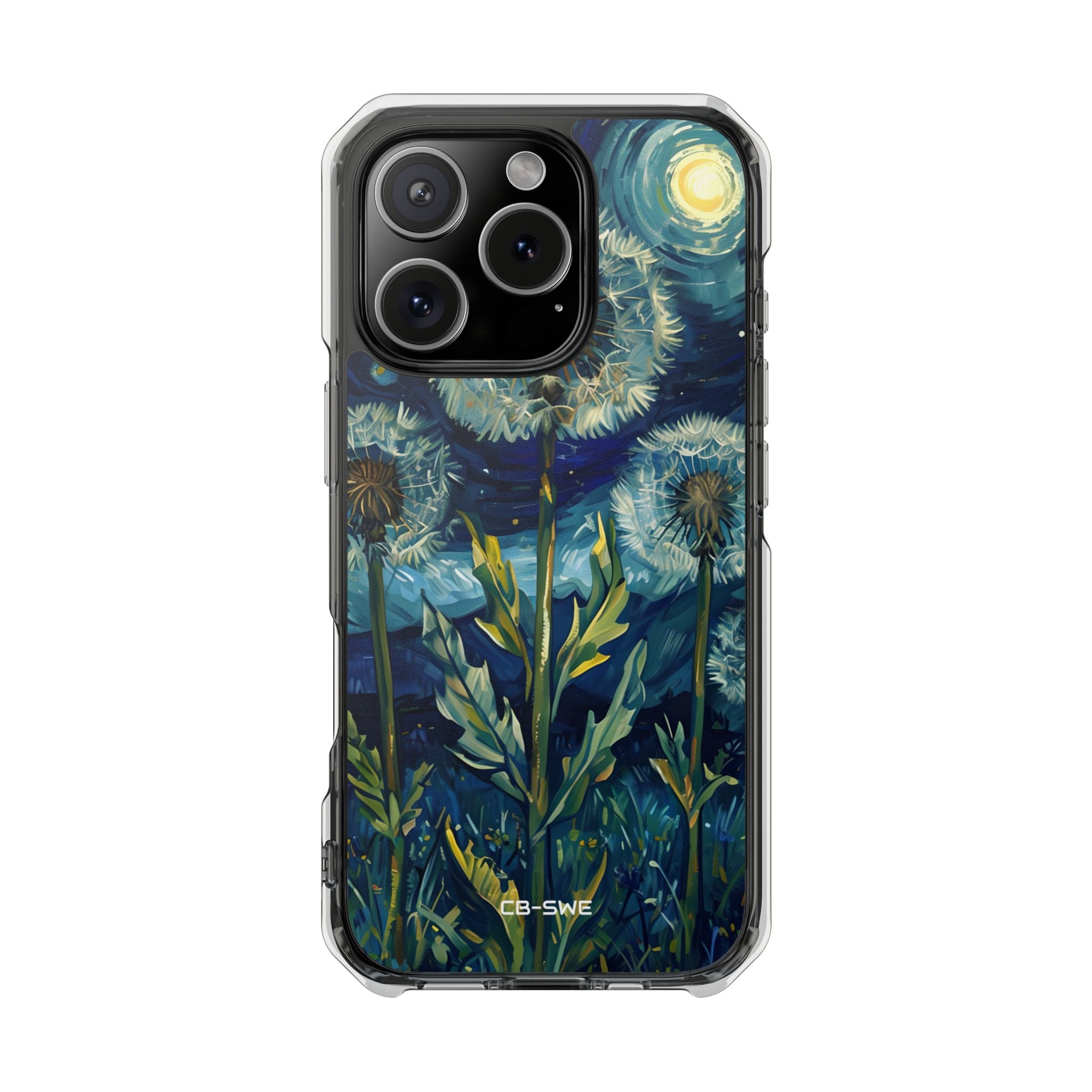 Dandelions Under Starlight iPhone Case - Impact