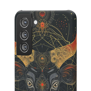 Celestial Taurus Mystique | Slim Phone Case for Samsung