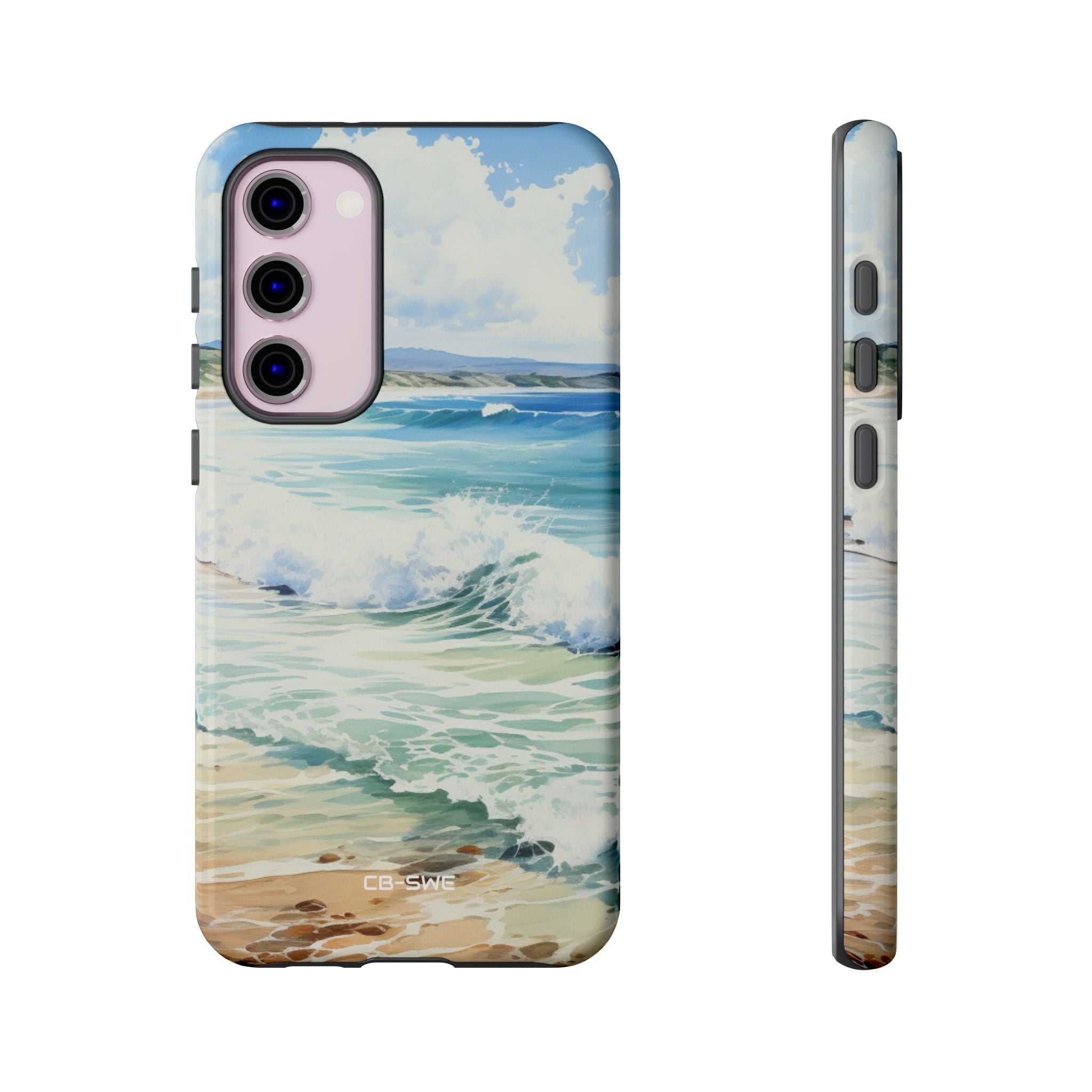 Serene Coastal Watercolors - Samsung Case