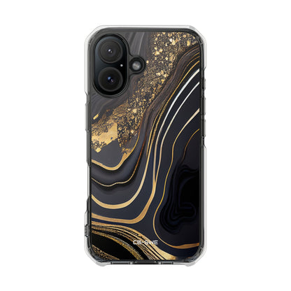 Elegant Gold Streams iPhone Case - Impact