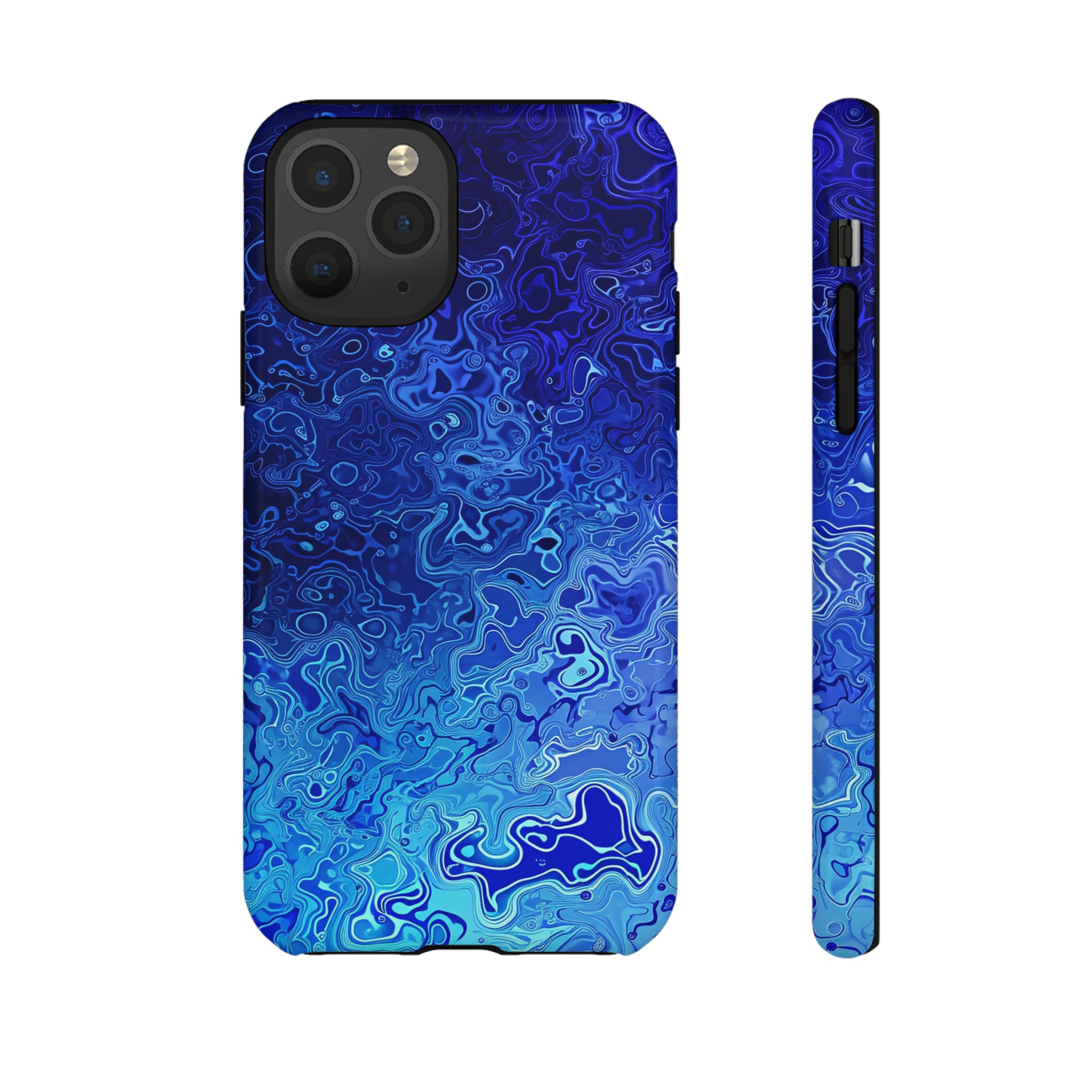 AI Fusion: Metallic Gradient - Protective Phone Case