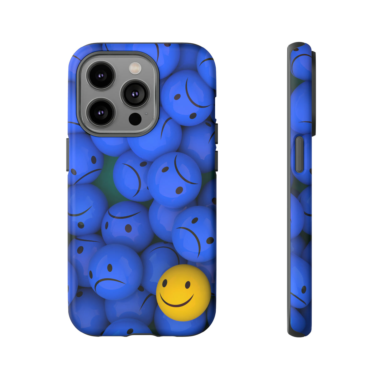 One Smiling Face - Protective Phone Case