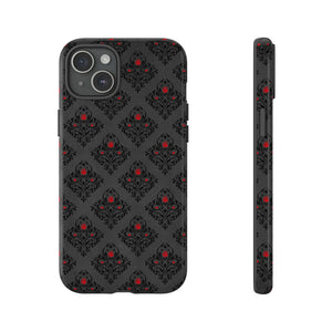 Pixrose Gothic Flower - Protective Phone Case