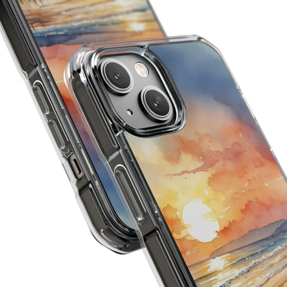 Sunset Dances Over iPhone Case - Impact