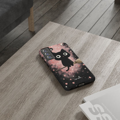 Whimsical Cat Soars - Samsung Case