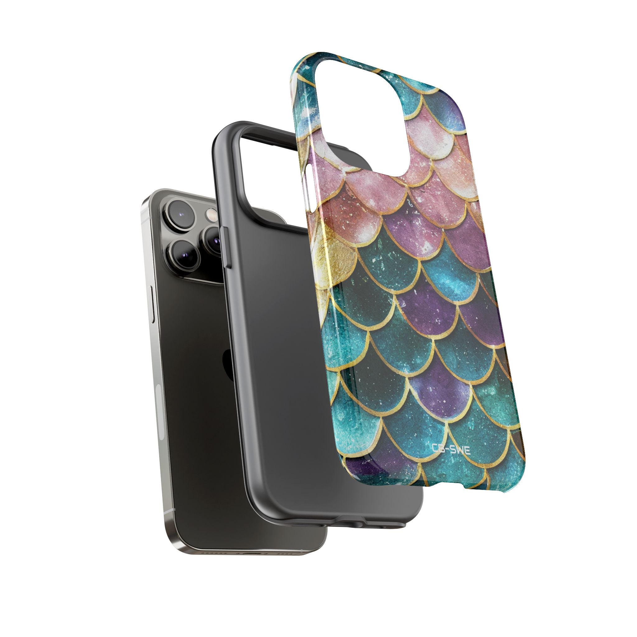 Mermaid Scale Radiance - iPhone Case