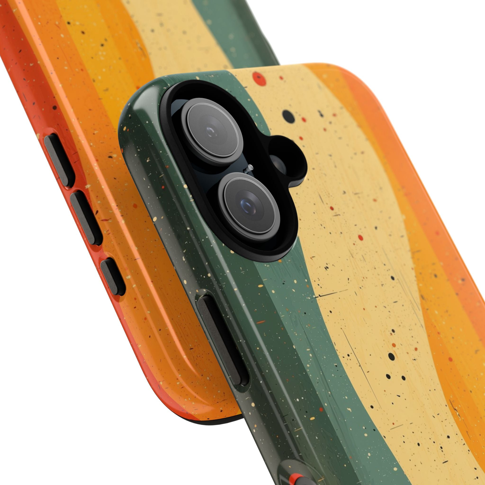 Wavy Forest Veil iPhone 16 Plus Case - Tough