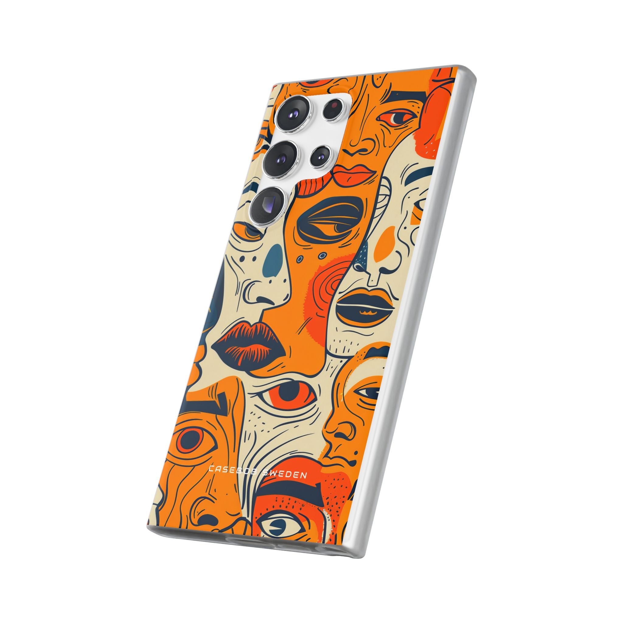 Gradient Face Mosaic Samsung S23 - Flexi Phone Case