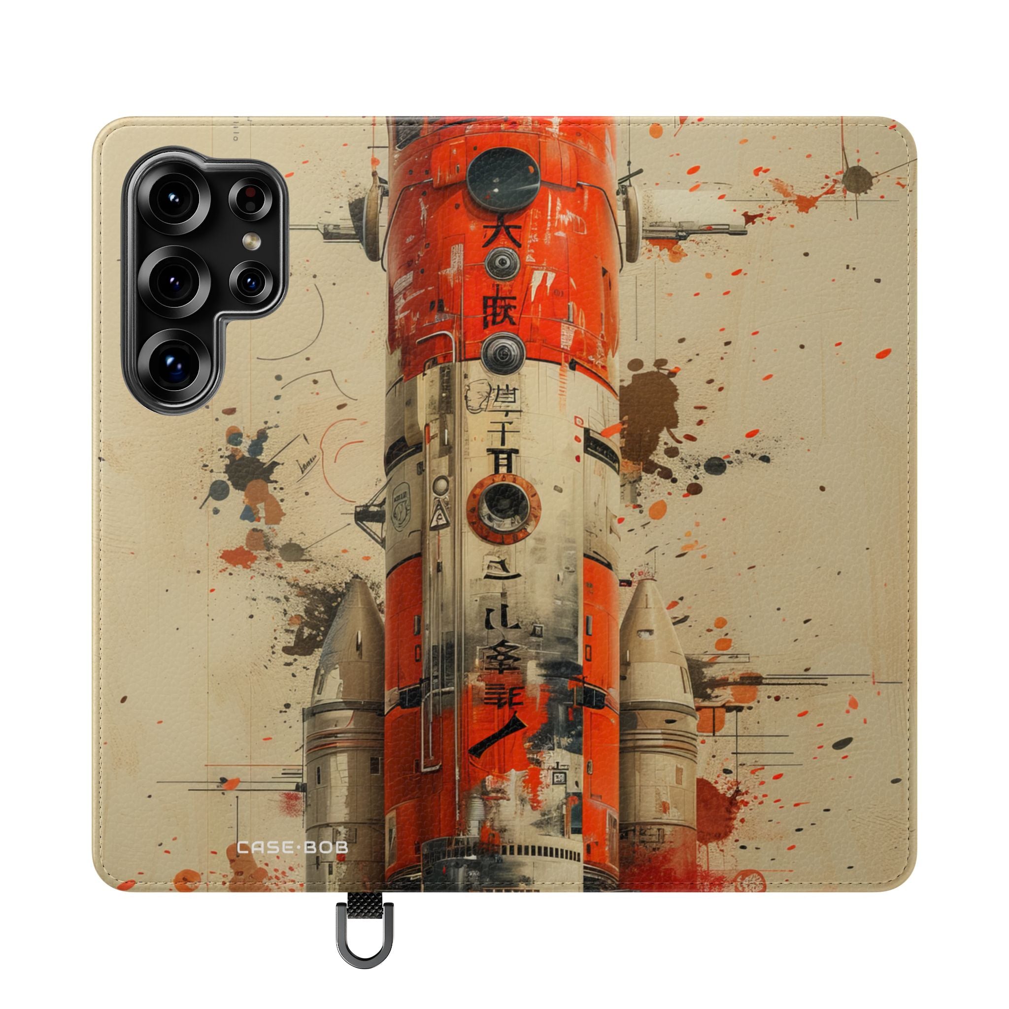 Crimson Rocket - Samsung S25 Ultra Case - Wallet