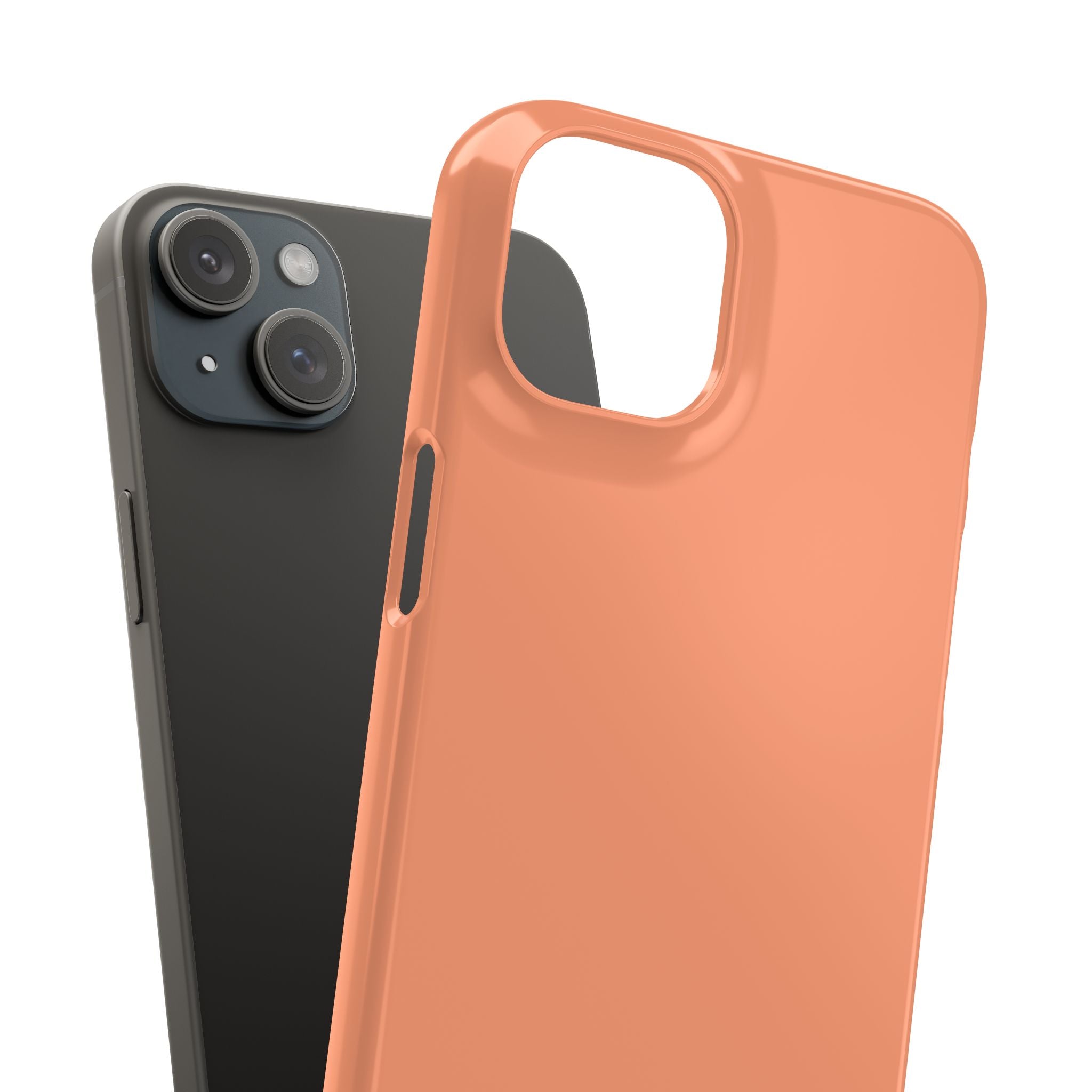 Light Salmon iPhone 15 - Slim Phone Case