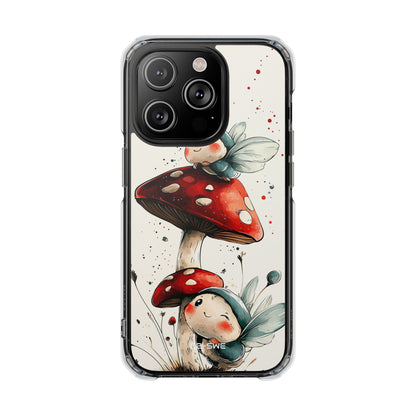 Mushrooms Entertain Fairies iPhone Case - Impact