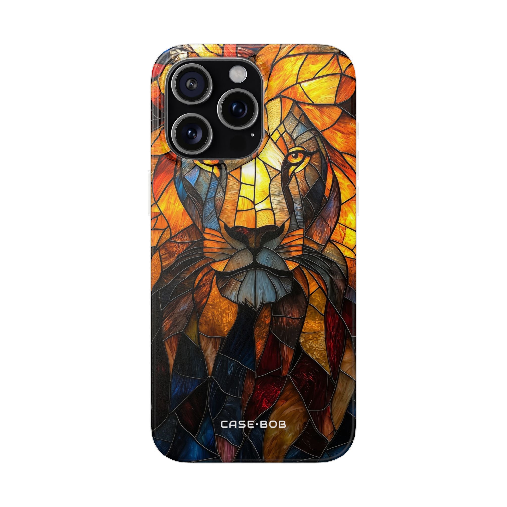 Lion Radiance iPhone 15 Pro Max Case - Soft