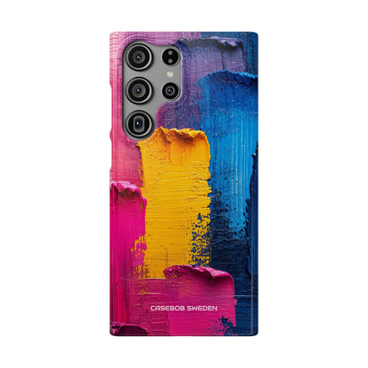 Bold Abstract Texture - Slim Samsung S23 Phone Case