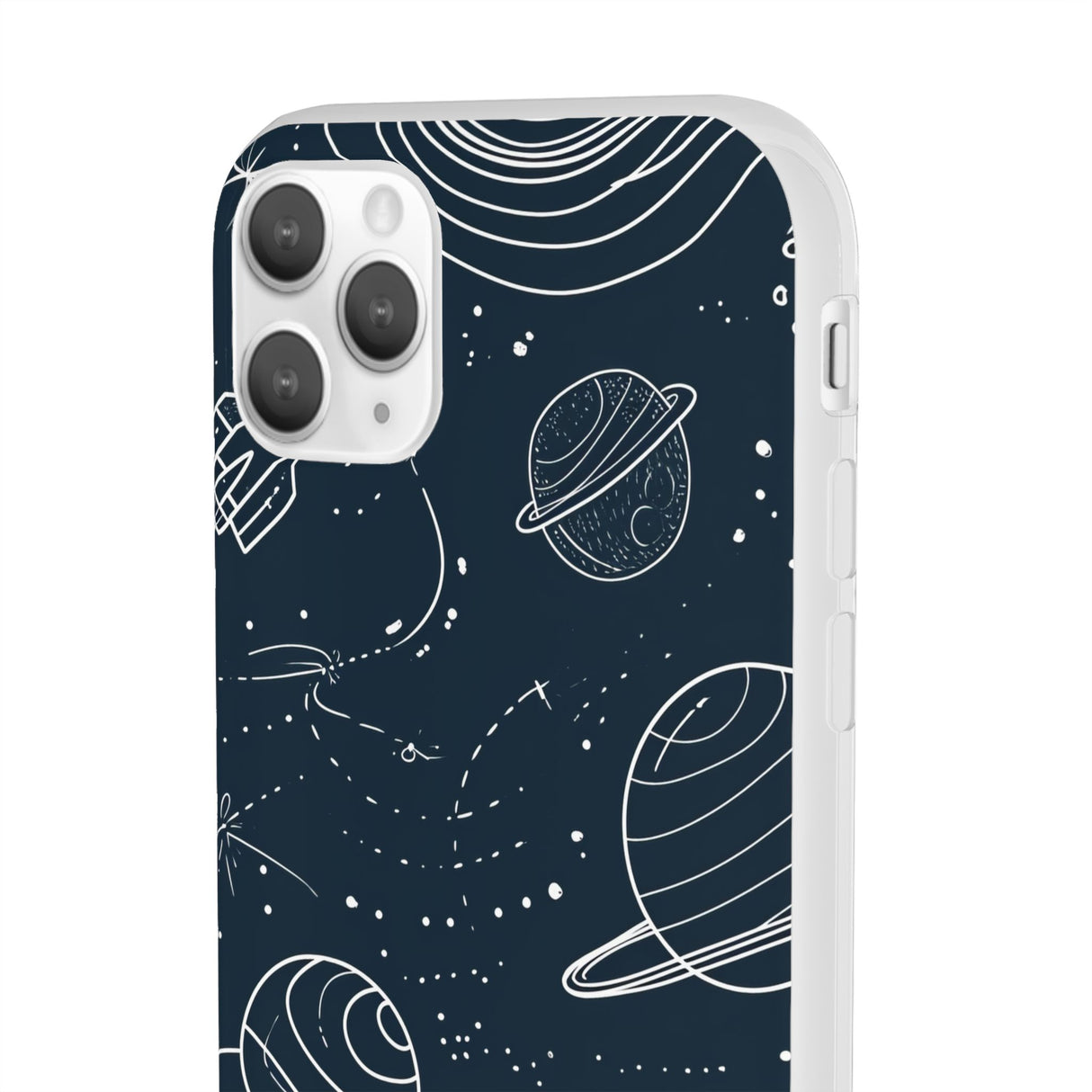 Cosmic Wanderer | Flexible Handyhülle für iPhone