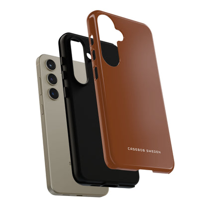 Saddle Brown Samsung S24 - Tough Phone Case