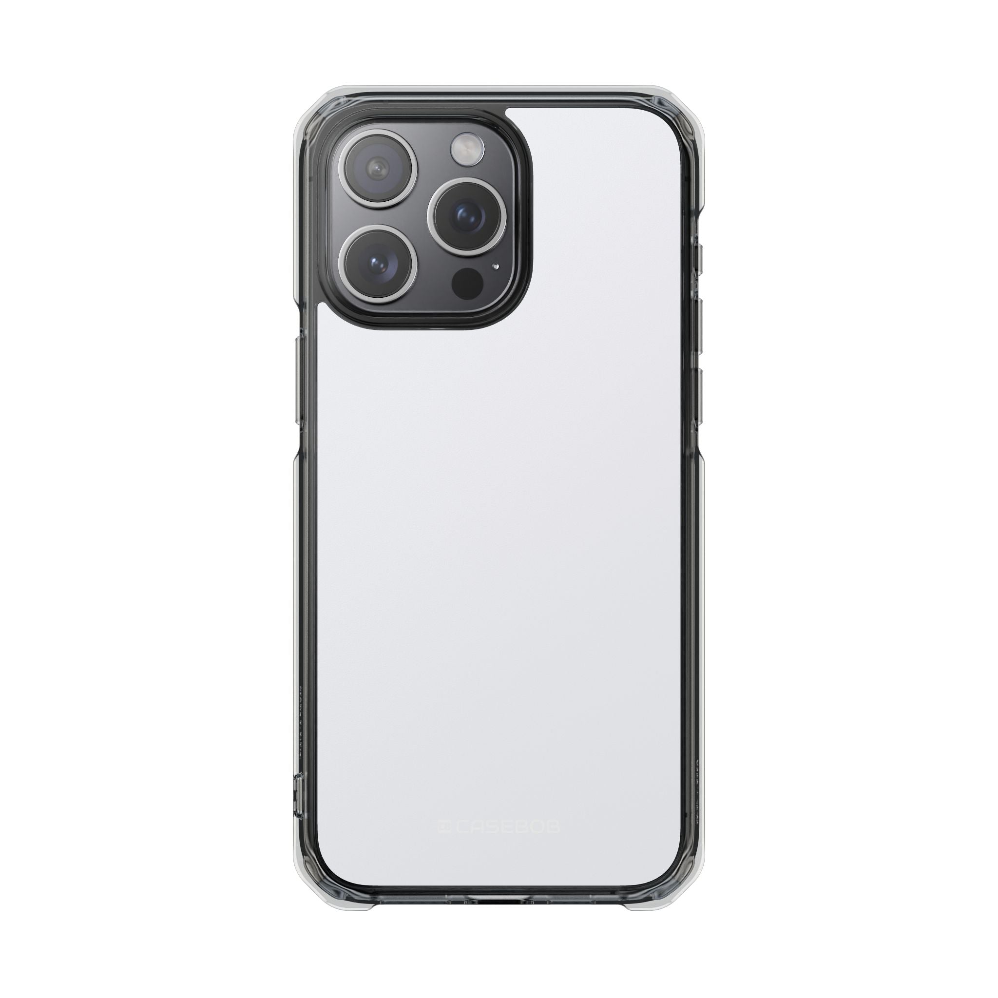 Ghost White - Clear Impact Case for iPhone