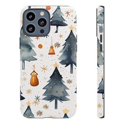 Christmas Trees Dance - iPhone Case