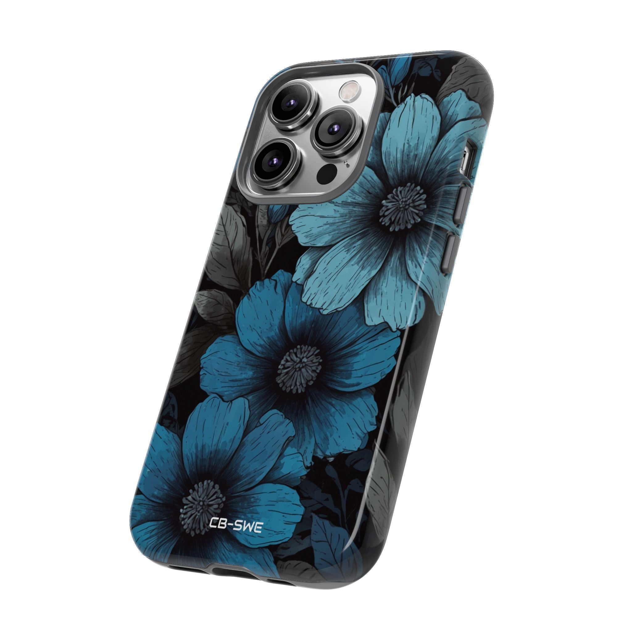 Flower Embrace Depth - iPhone Case