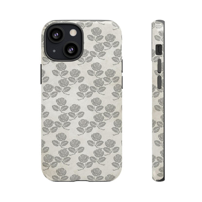 Roseniara Gothic Flower - Protective Phone Case