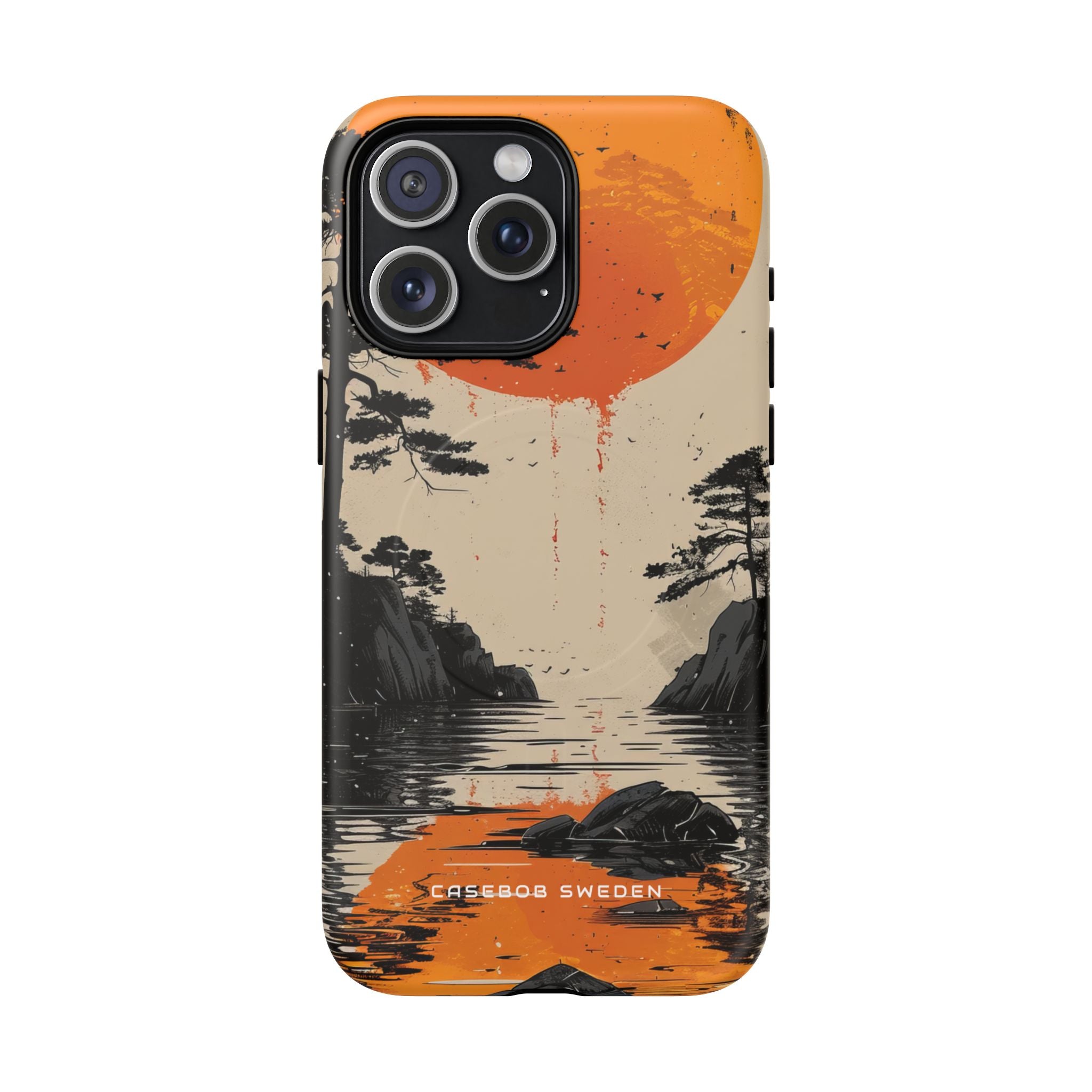 Zen Serenity Sunscape iPhone 15 | Tough+ Phone Case