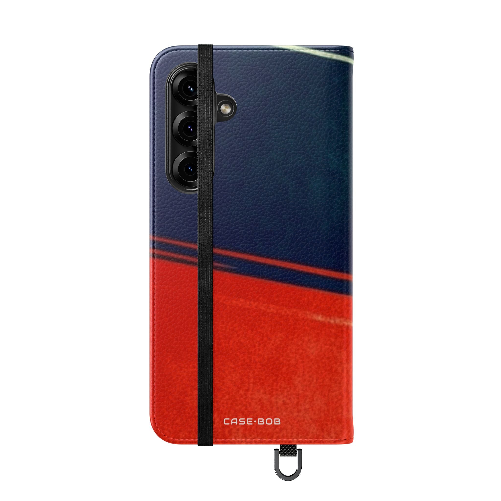 Navy Streak - Samsung S25+ Case - Wallet