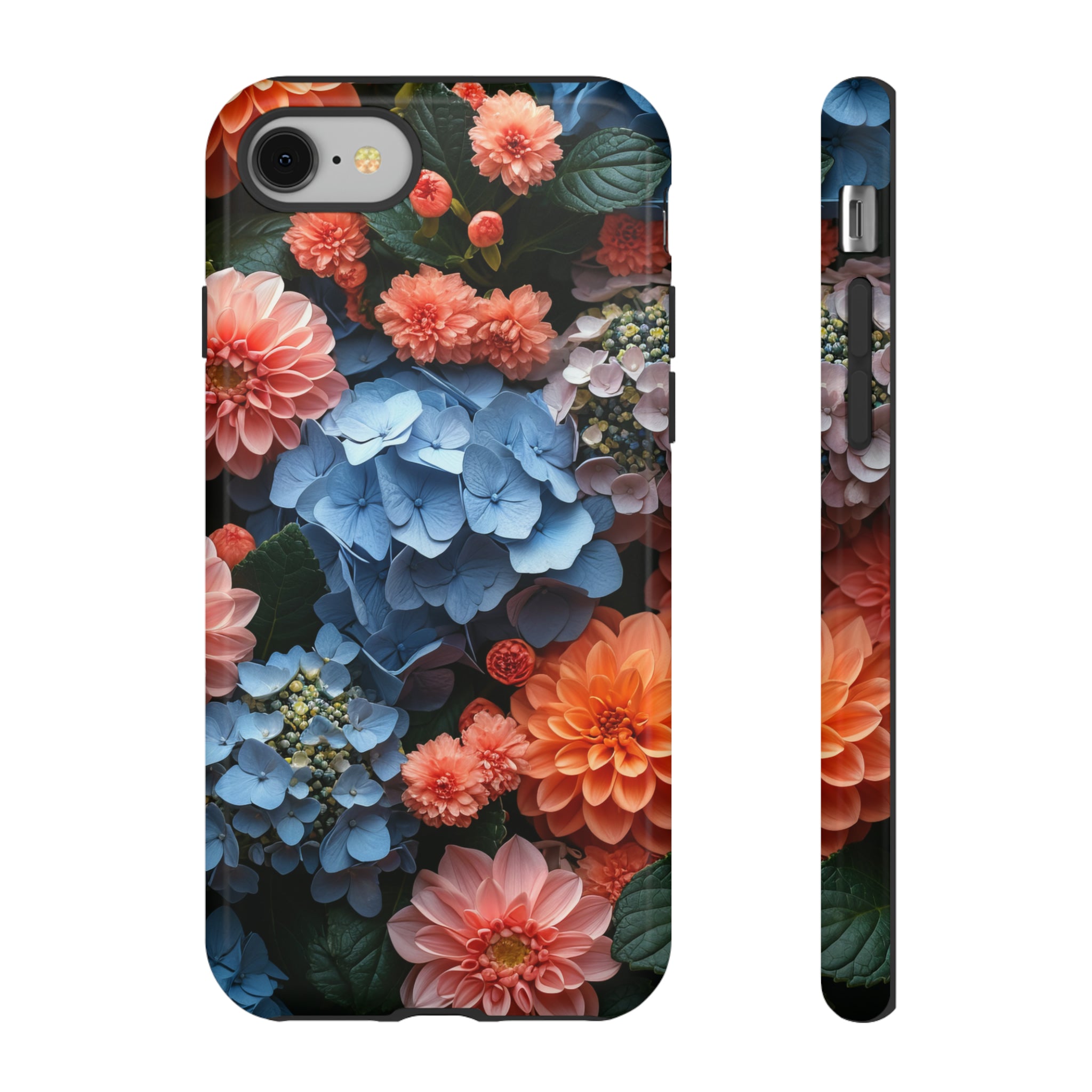 Delicate Floral Pastel Whisper - Protective Phone Case