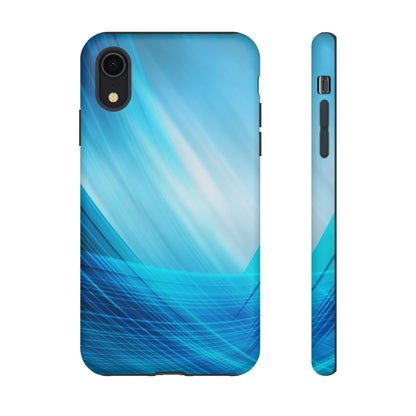 Abstract Blue - Protective Phone Case