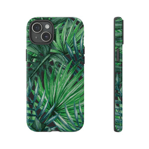 Watercolor Tropical Palm - Protective Phone Case