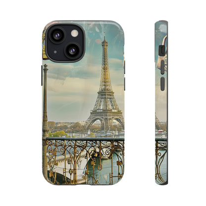 Parisian Love Landmarks - Protective Phone Case