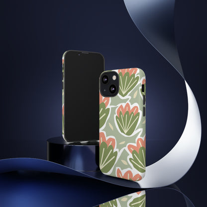 Earth Happy Flower - Protective Phone Case