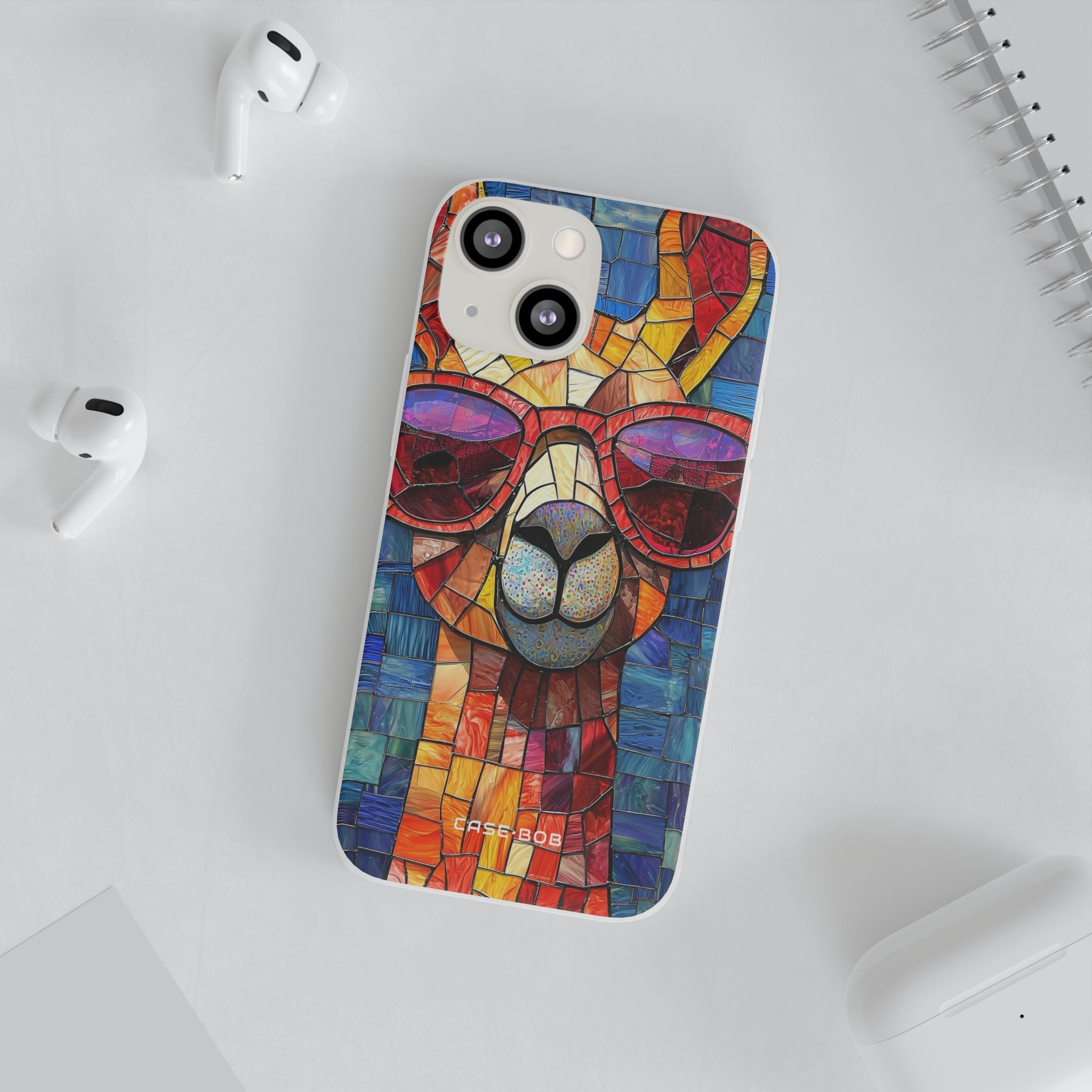 Llama Glow iPhone 13 mini Case - Soft