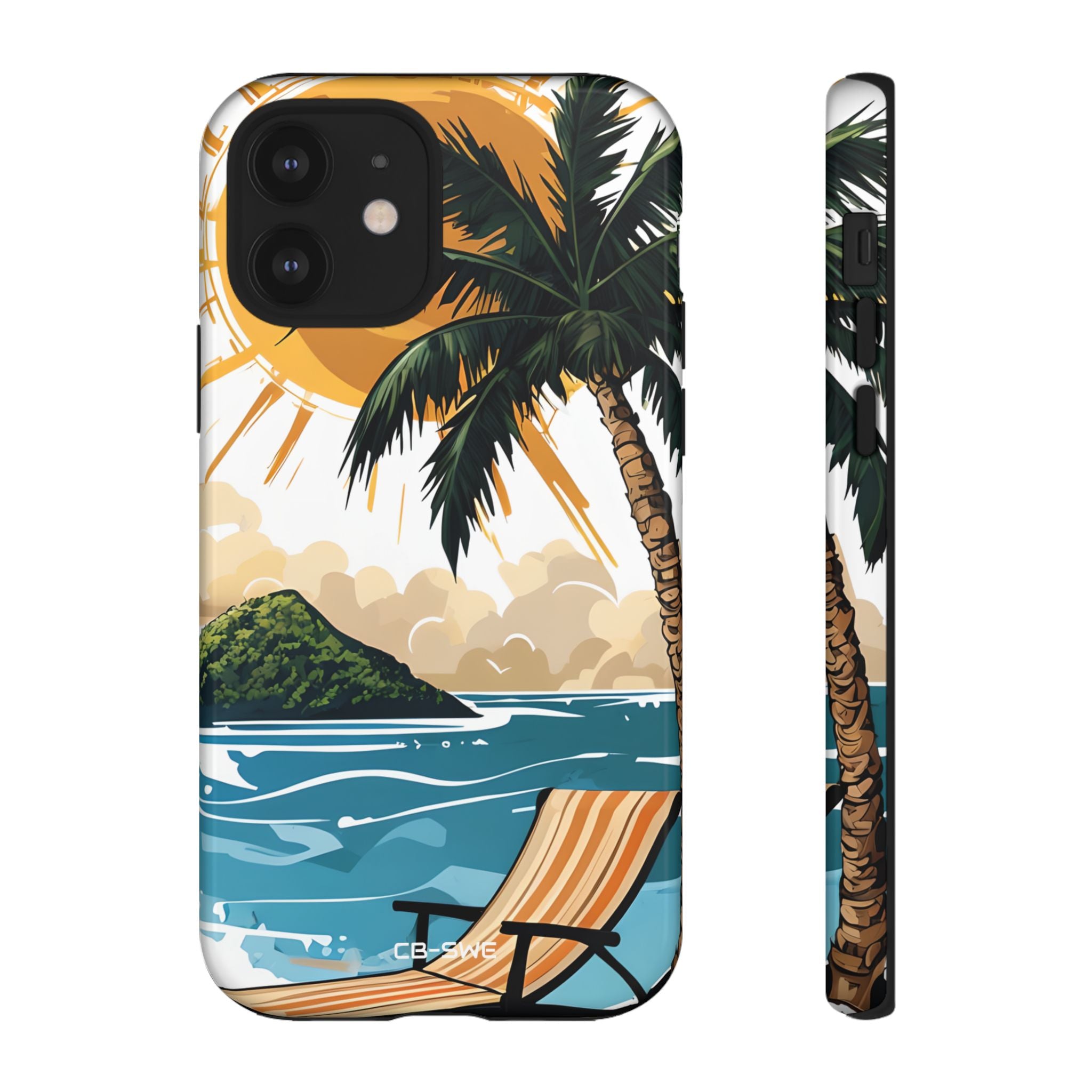 Sunny Tropical Escape - iPhone Case