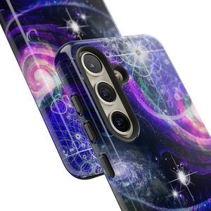 Space Background iPhone case (Protective) - Protective Phone Case