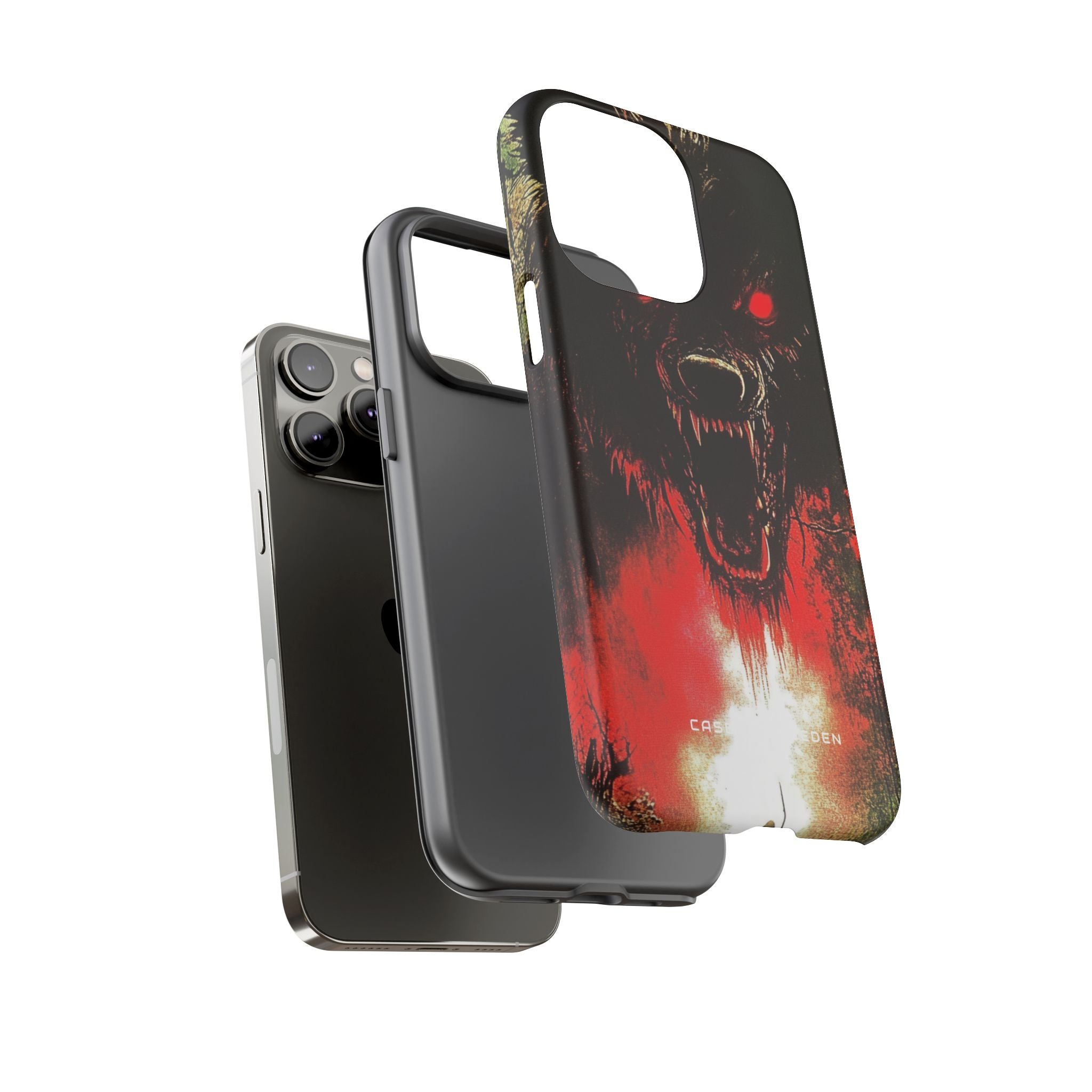 Bloodmoon Wolf's Lament iPhone 14 - Tough Phone Case