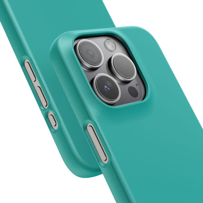 Light Sea Green iPhone 15 - Slim Phone Case