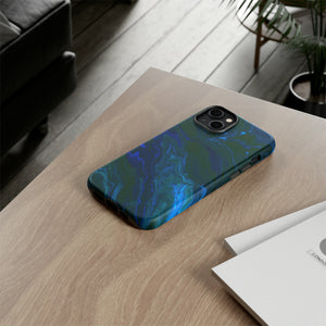 Neon Blue Creative - Protective Phone Case