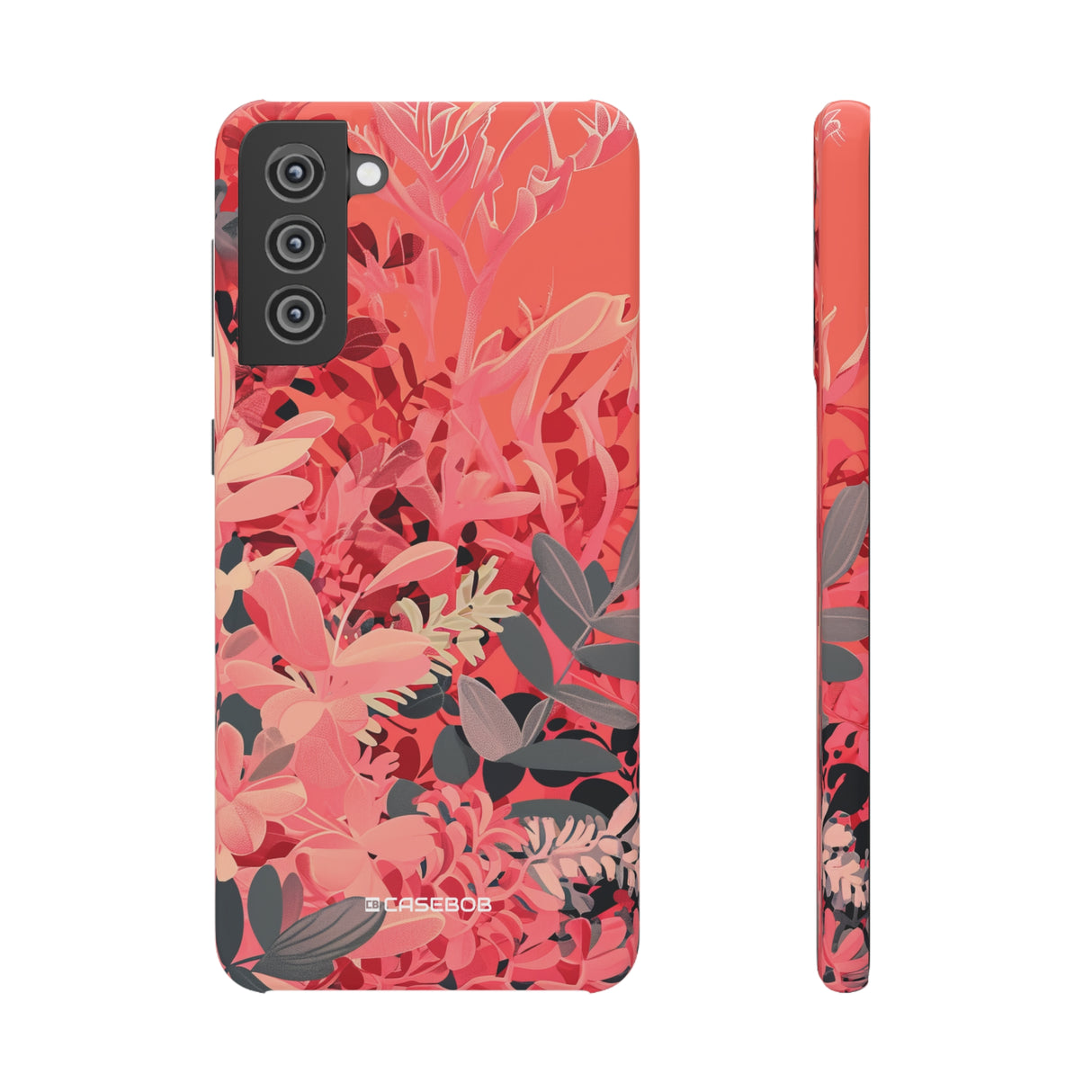 Living Coral Design | Handyhülle für Samsung (Slim Case) 