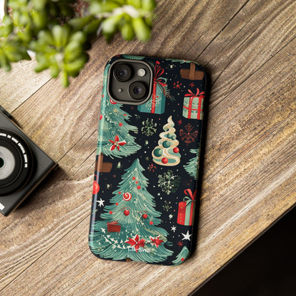 Christmas Trees Sparkle - iPhone Case