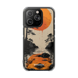 Sunkissed Serenity - Phone Case for iPhone (Clear Impact - Magnetic)