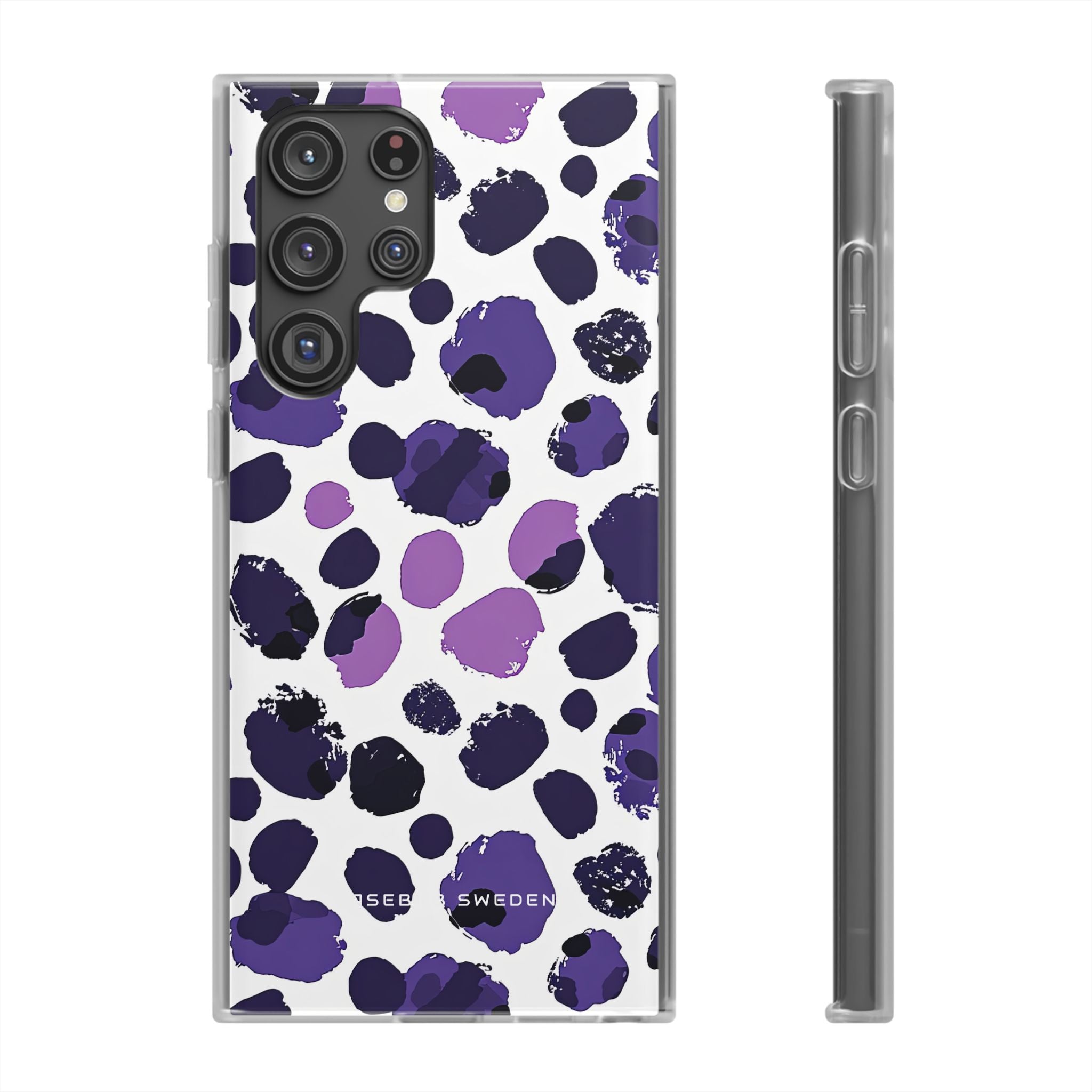 Purple Inkblots Samsung S22 - Flexi Phone Case