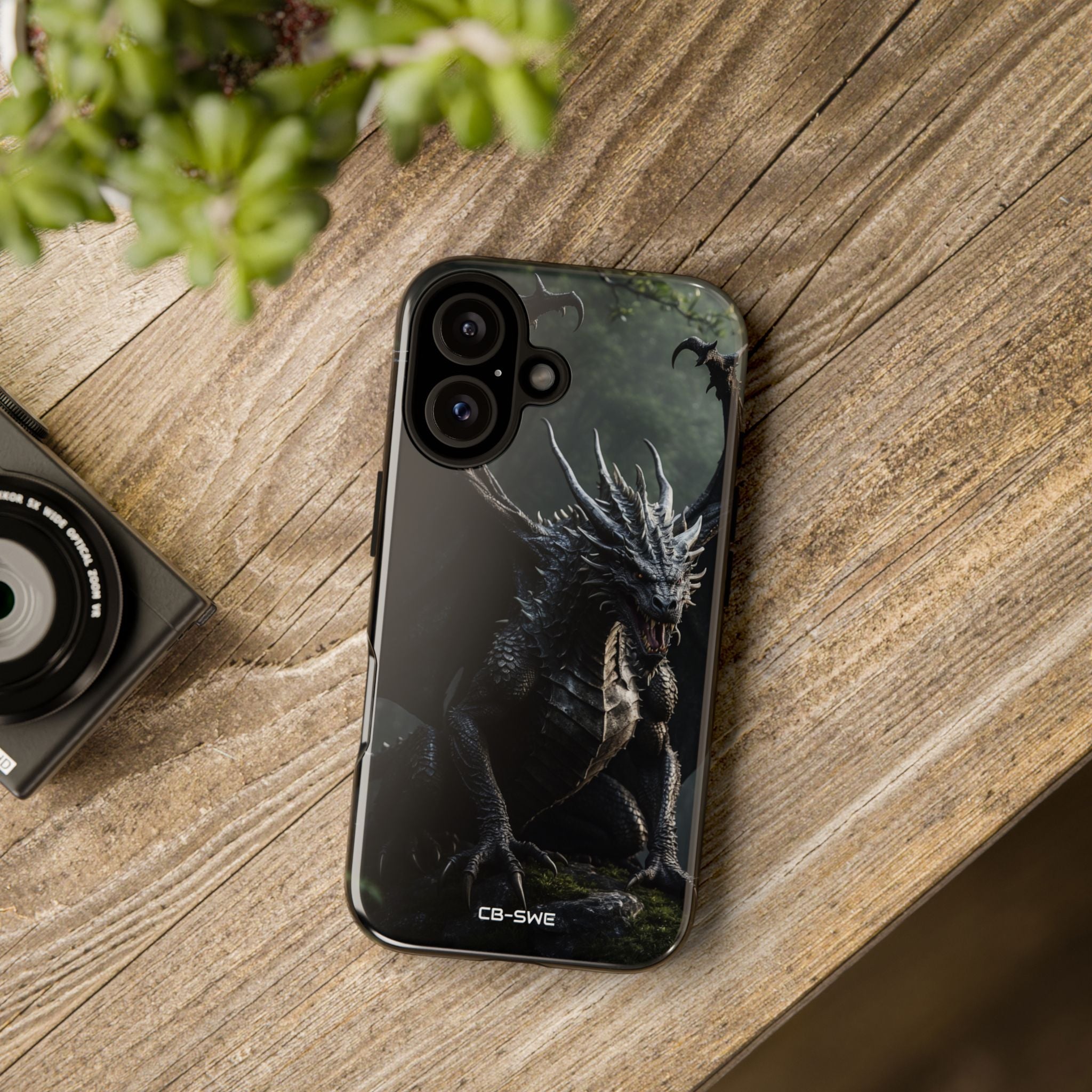 Dragon Emerges Mist - iPhone Case