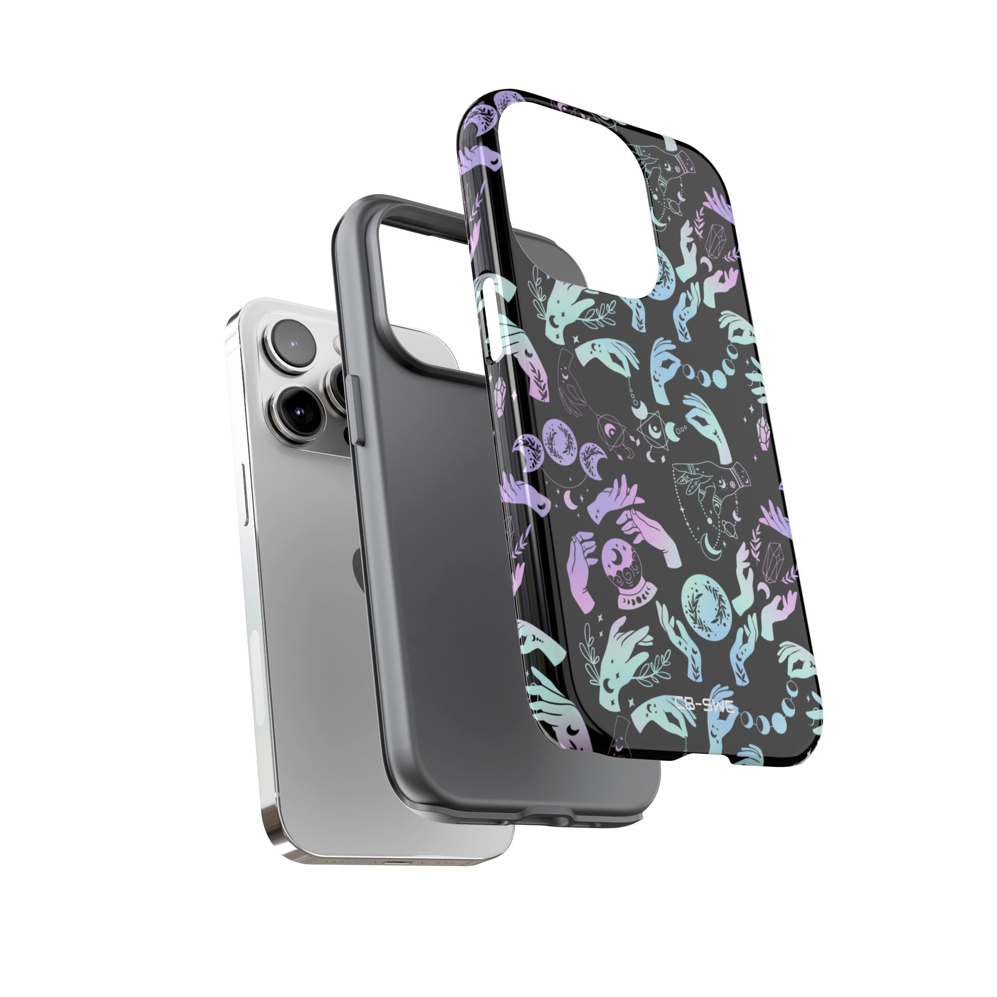Mystical Celestial Hands - iPhone Case
