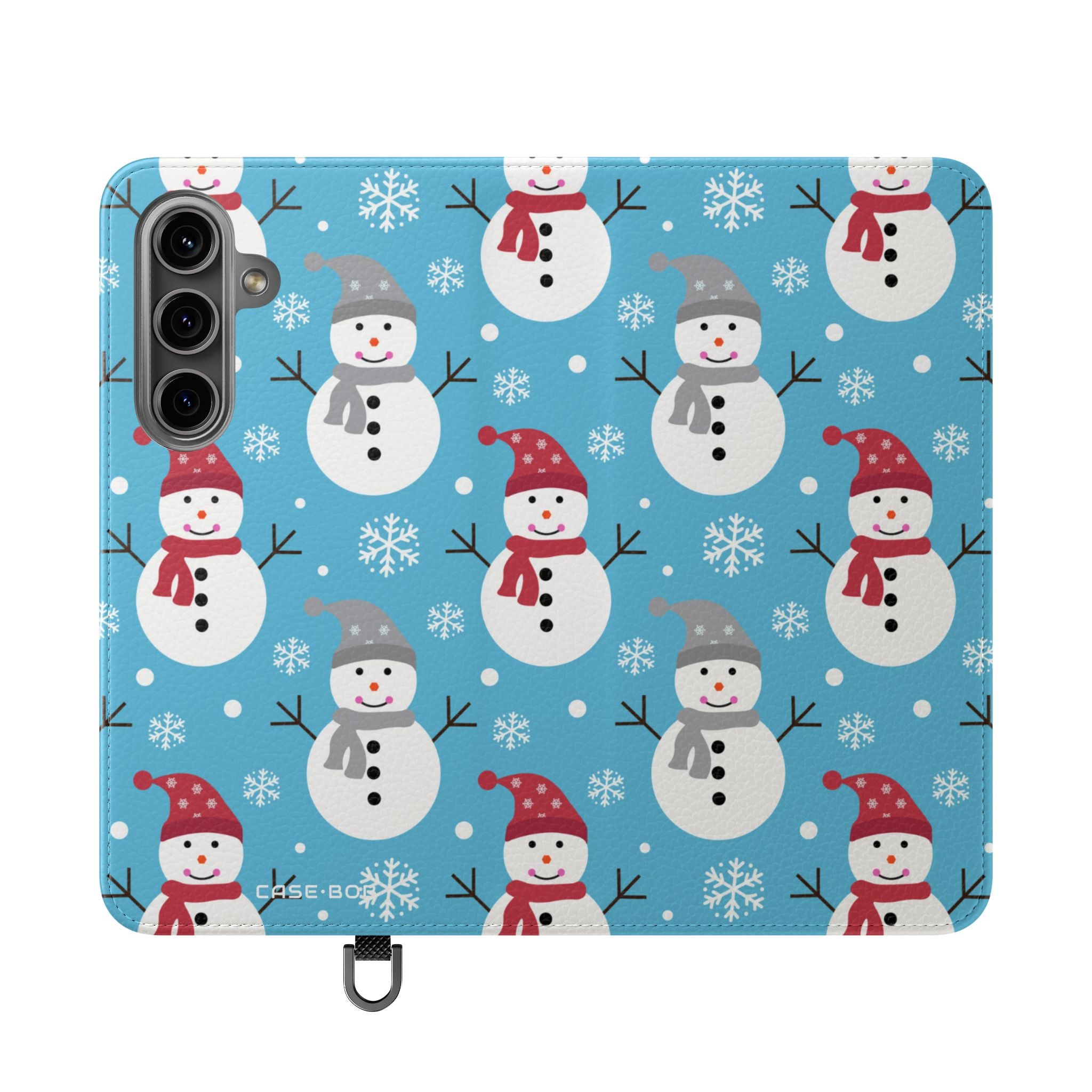 Snowman Glow - Samsung S24 Case - Wallet