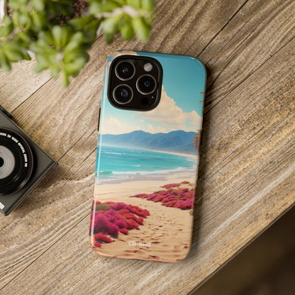 Footprints Trace Sand - iPhone Case