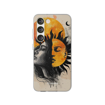 Sunlit Duality | Flexible Phone Case for Samsung Galaxy