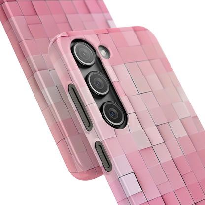 Gradient Pink Mosaic Samsung S23 - Slim Phone Case