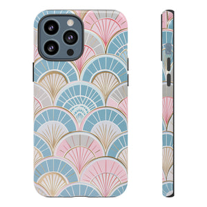 Art Deco Floral Fusion - Protective Phone Case