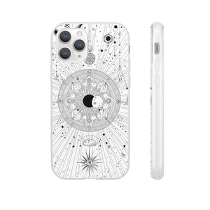 Himmlisches Mandala Mystique | Flexible Handyhülle für iPhone